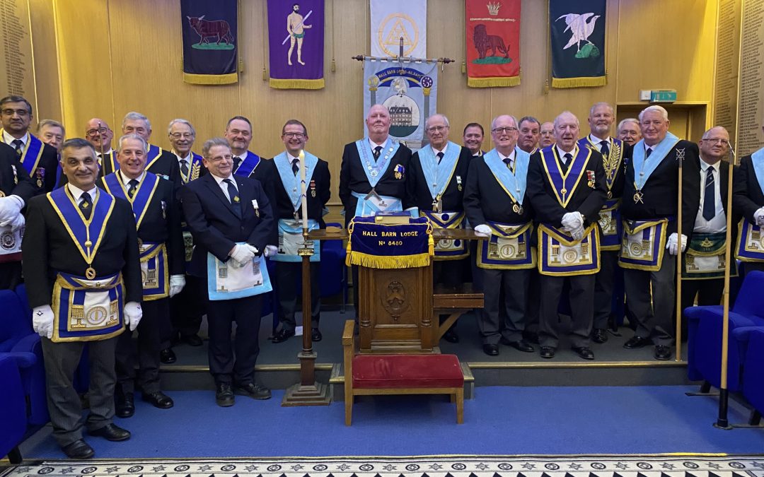 Installation of Worshipful Master March 2025 – Brian Franklin