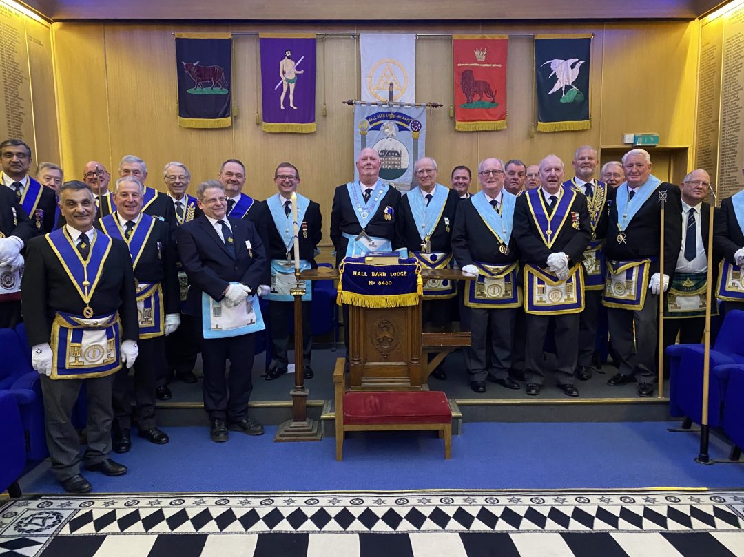 Installation of Worshipful Master March 2025 – Brian Franklin